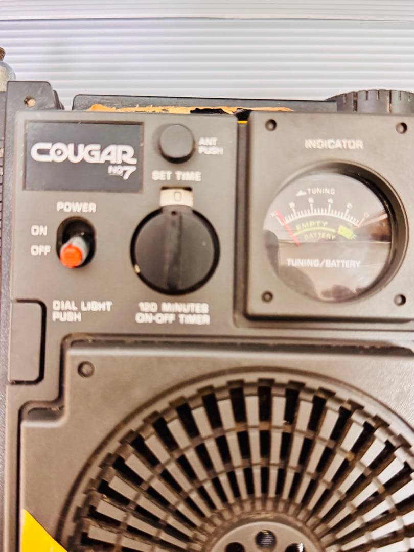 希少 ナショナル：パナソニック ラジオ クーガ RF-877