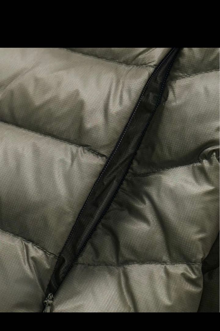 VLAD ライトシェル グリーン ダウン ジャケット グレー MUSINSA