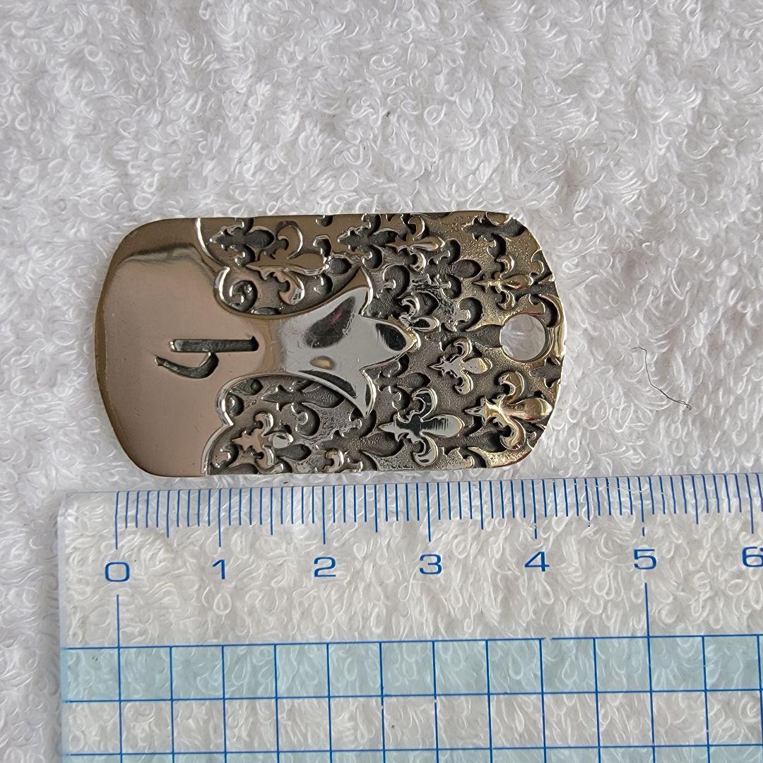 Hide + A&G 長方形 ペンダントトップ シルバー925