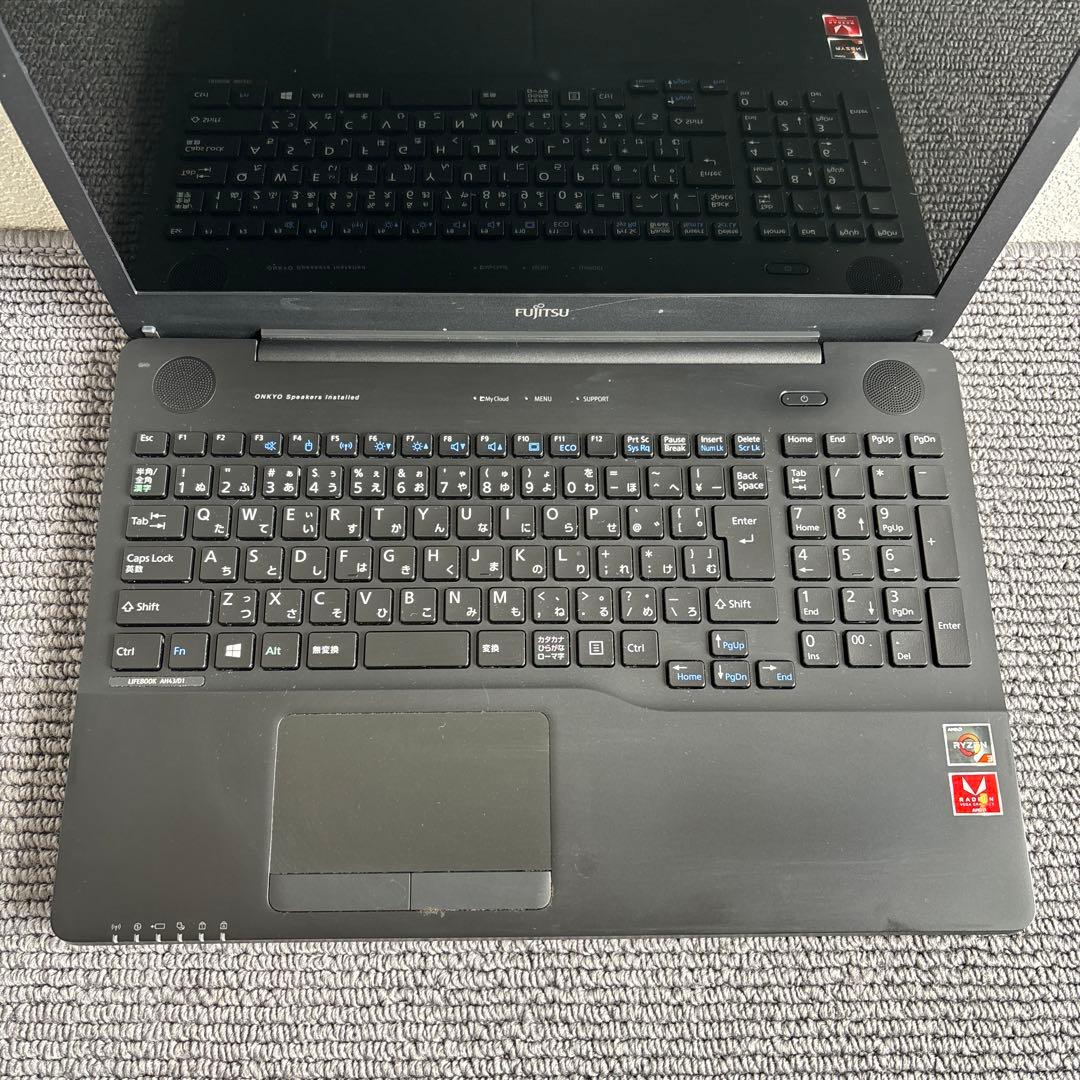 富士通lifebook AH43/D1 AMD Ryzen 3 2300U