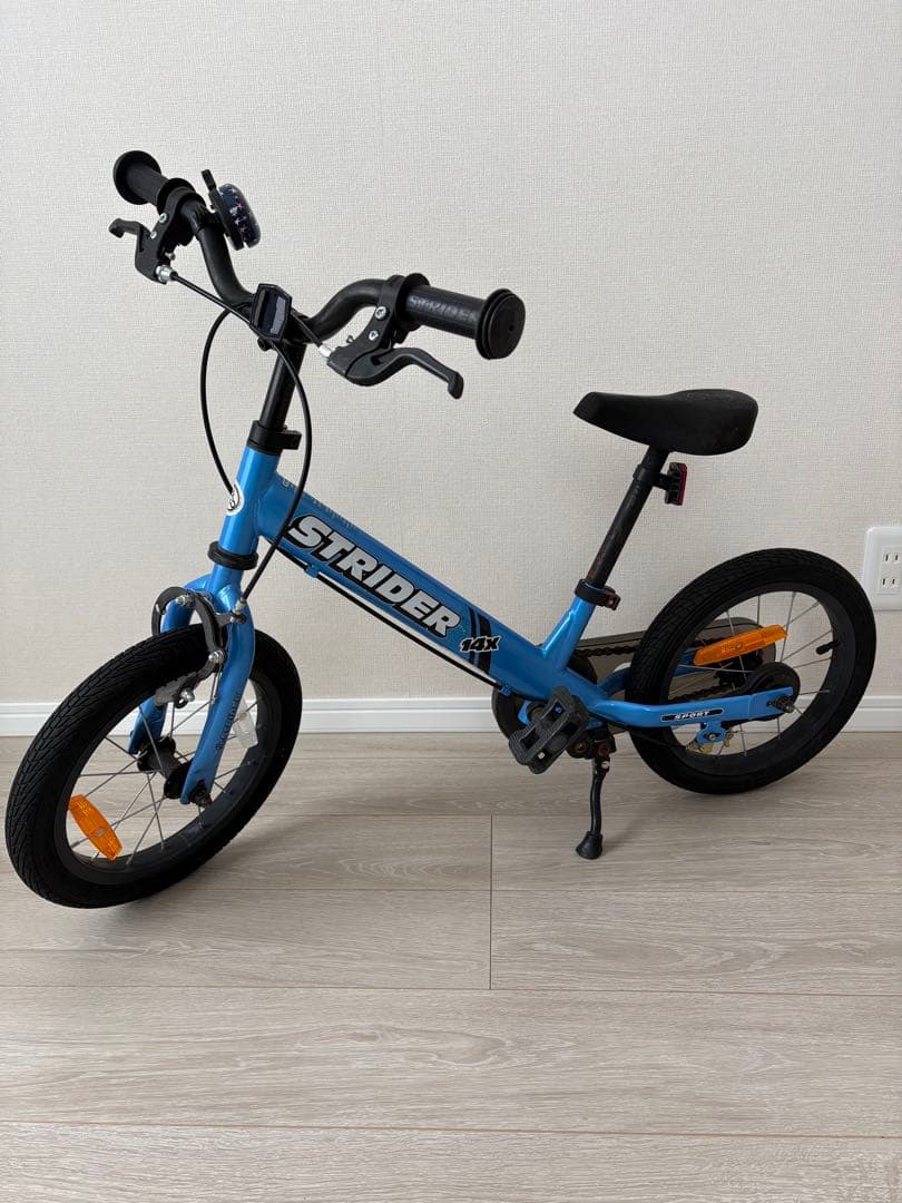 yu-uySTRIDER 14X バランスバイク 青