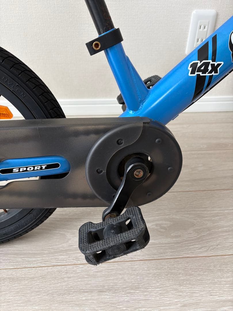 yu-uySTRIDER 14X バランスバイク 青