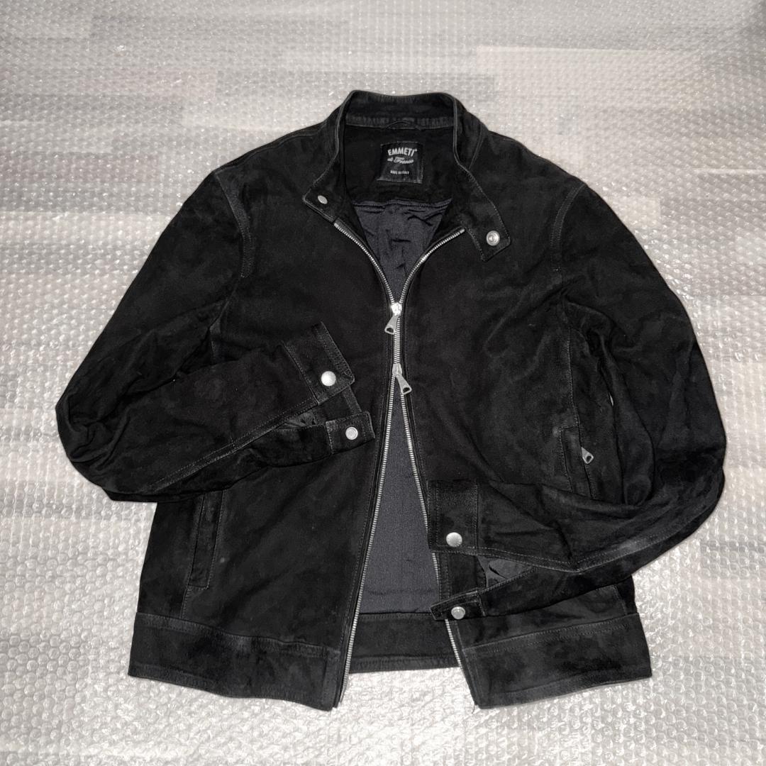 【超高級モデル☆☆JURIユリ】エンメティ スウェード レザージャケット