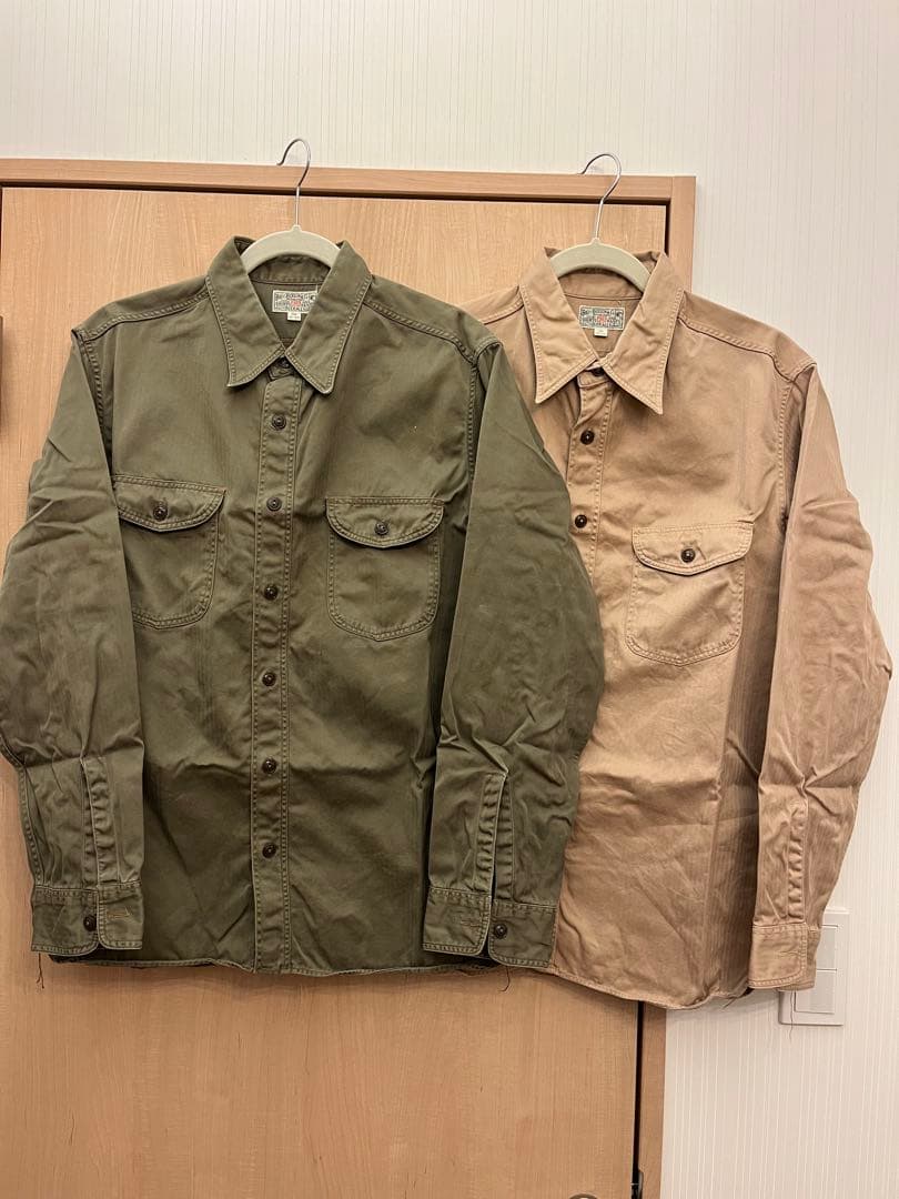 バズリクソンズ　ミリタリーシャツ2枚セット