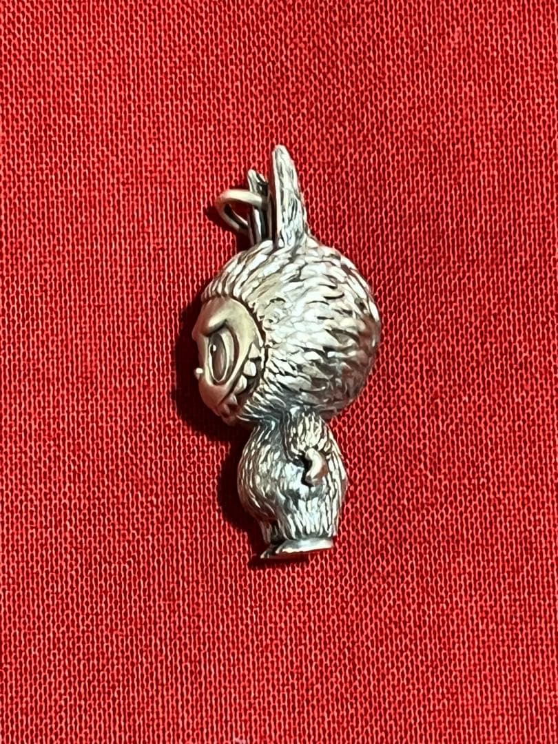 ラブブペンダントシルバー925銀製新品超希少POPMARTゲームおもちゃグッズ