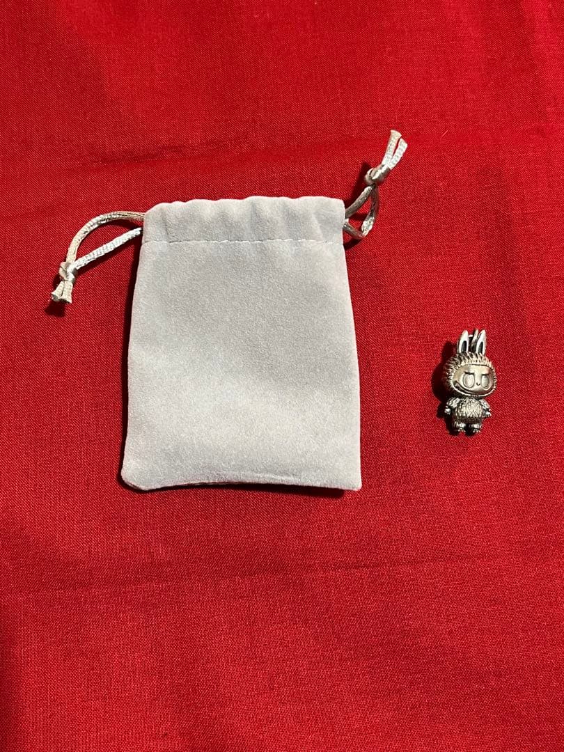 ラブブペンダントシルバー925銀製新品超希少POPMARTゲームおもちゃグッズ