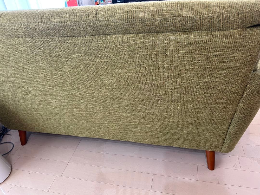 ソファ　ノーチェ　3人がけ　グリーン