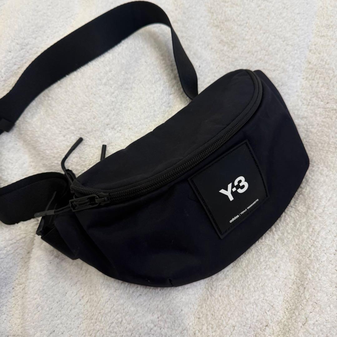 Y-3 ボディバッグ ウェストポーチ　ブラック