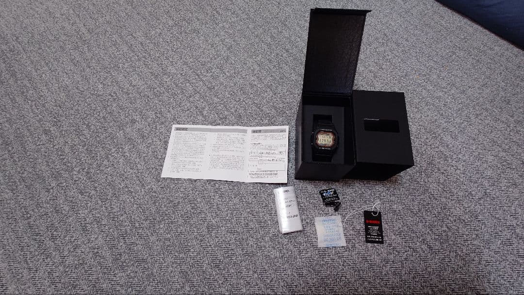 G-SHOCK DW-M5610U-1JF ブラック ソーラー