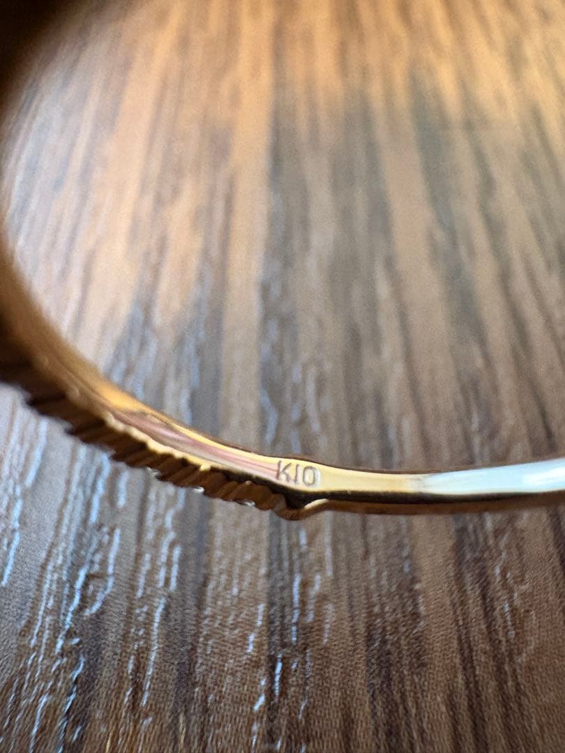 サマンサティアラK10エタニティリング　ピンクゴールド　9号