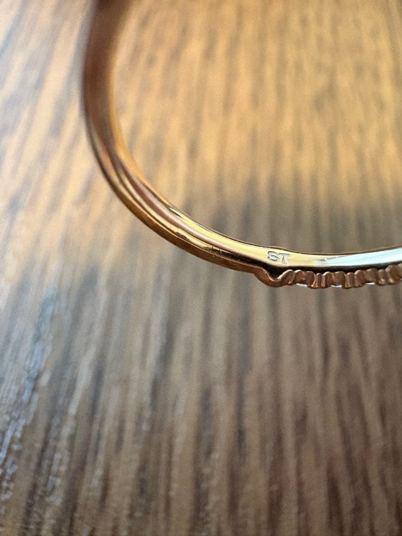 サマンサティアラK10エタニティリング　ピンクゴールド　9号