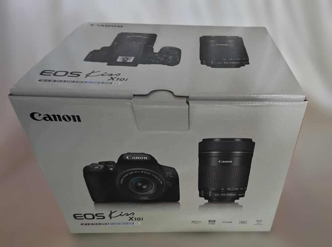 Canon EOS Kiss X10i 標準＆望遠ダブルレンズセット