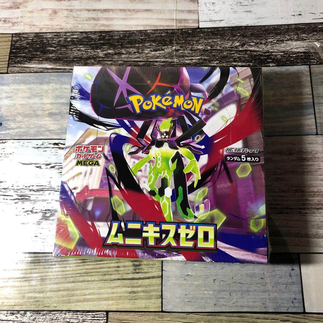 【シュリンク付き未開封】ポケモンカードゲーム　ムニキスゼロ　ポケカ　1box
