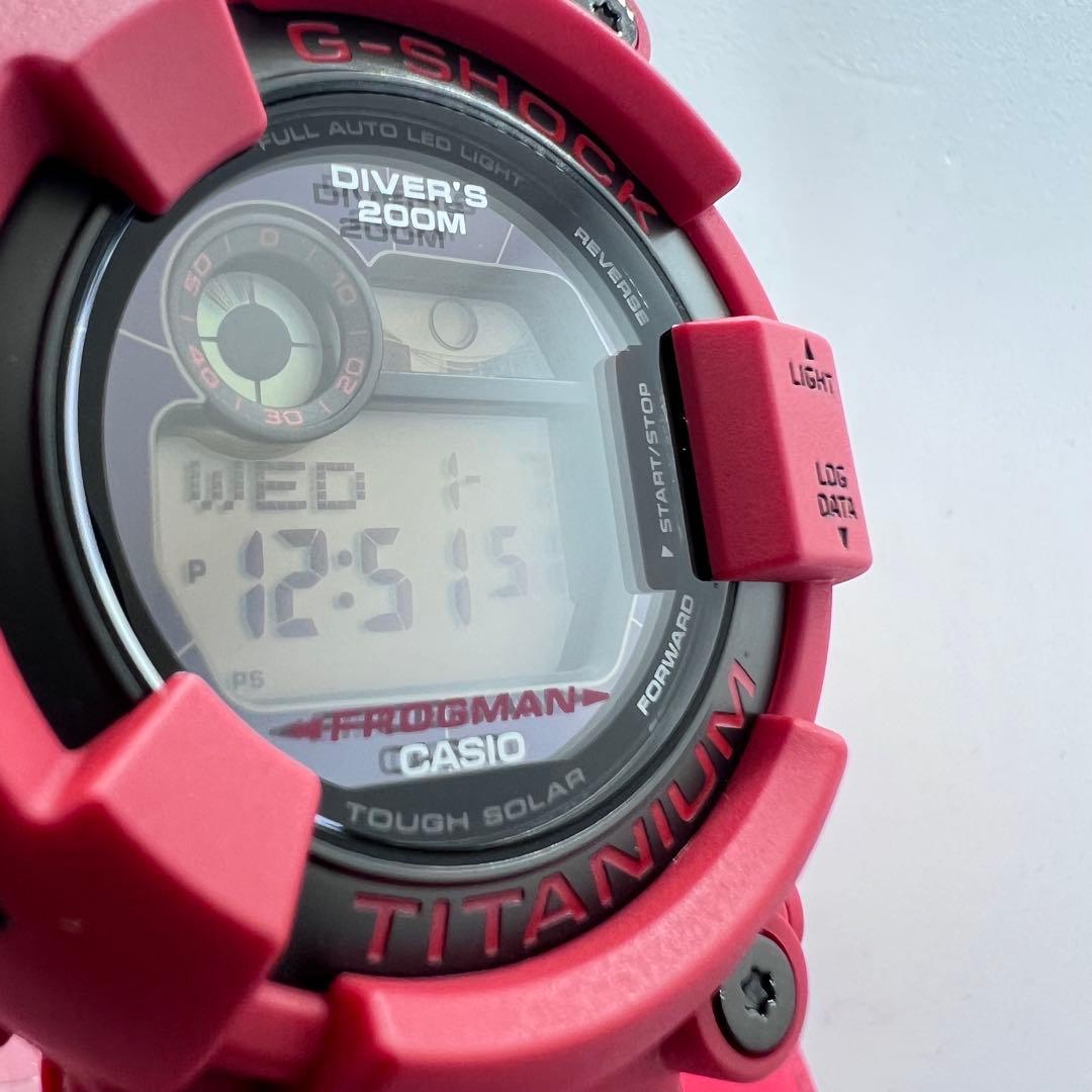 G-SHOCK FROGMAN レッド 30周年記念GW-8230NT-4JR