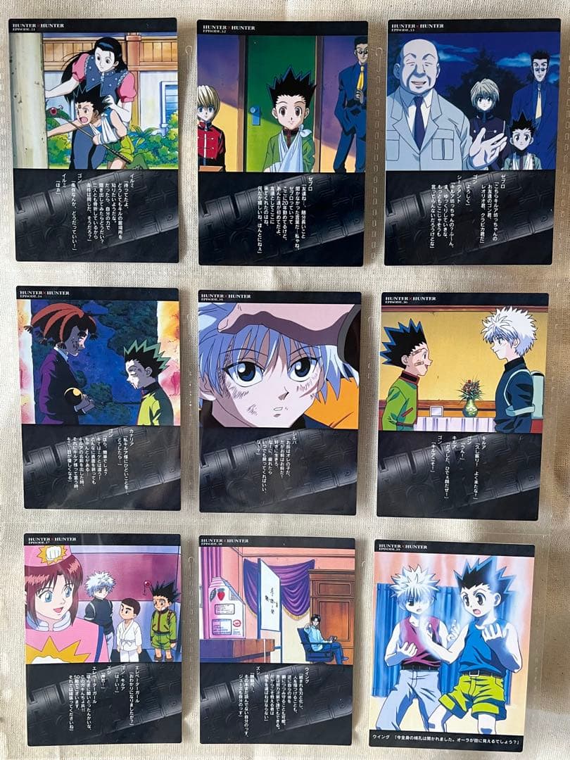 HUNTER×HUNTER カードダスマスターズ フルコンプ級 バインダー付き