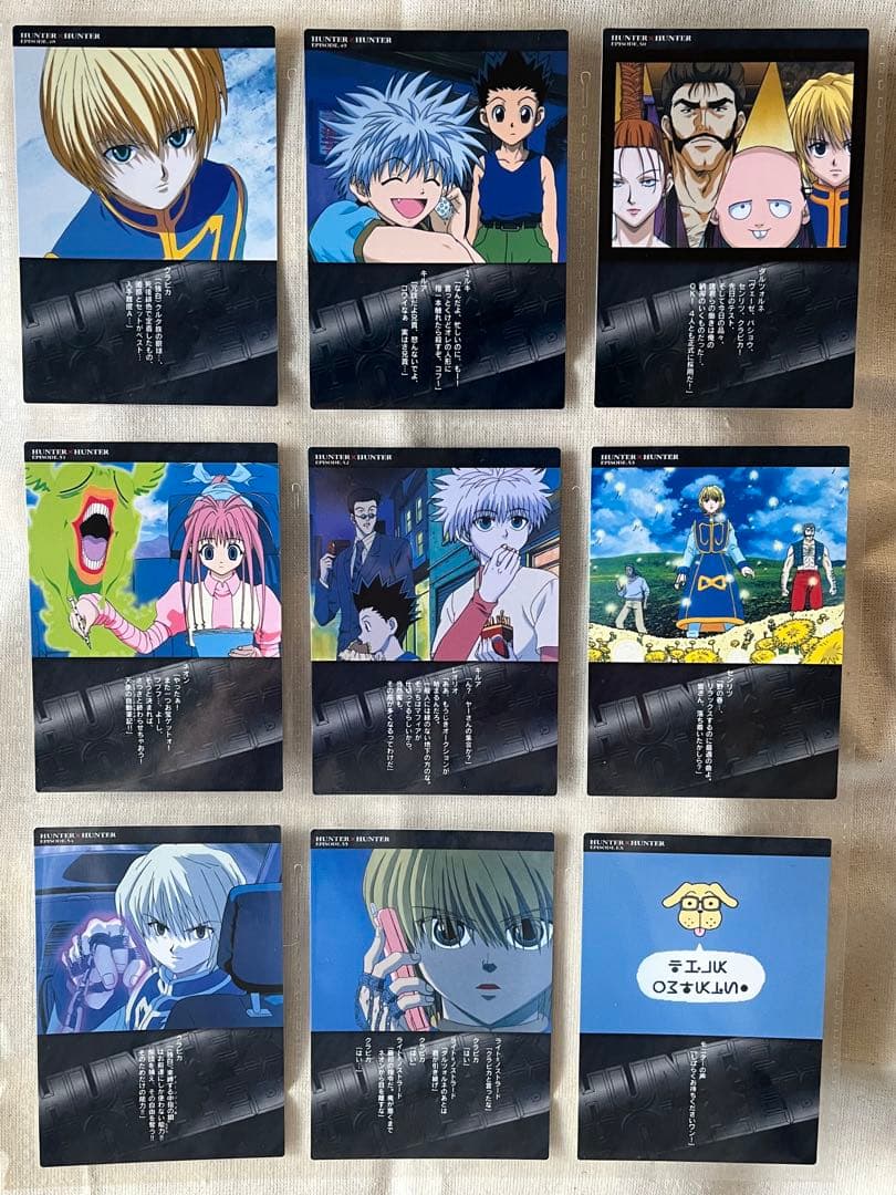 HUNTER×HUNTER カードダスマスターズ フルコンプ級 バインダー付き