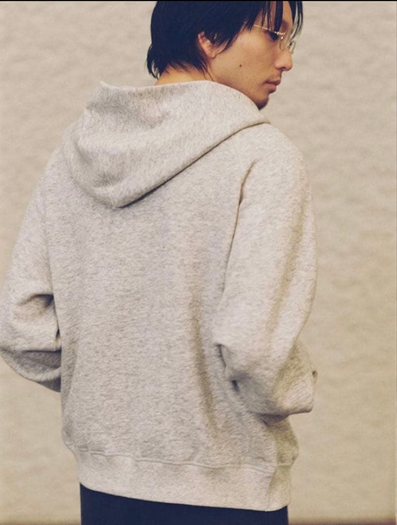LIDNM WOOL CASHMERE ZIP HOODIE Sサイズ
