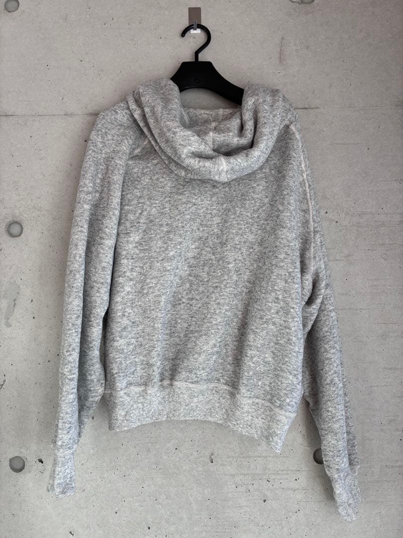 LIDNM WOOL CASHMERE ZIP HOODIE Sサイズ