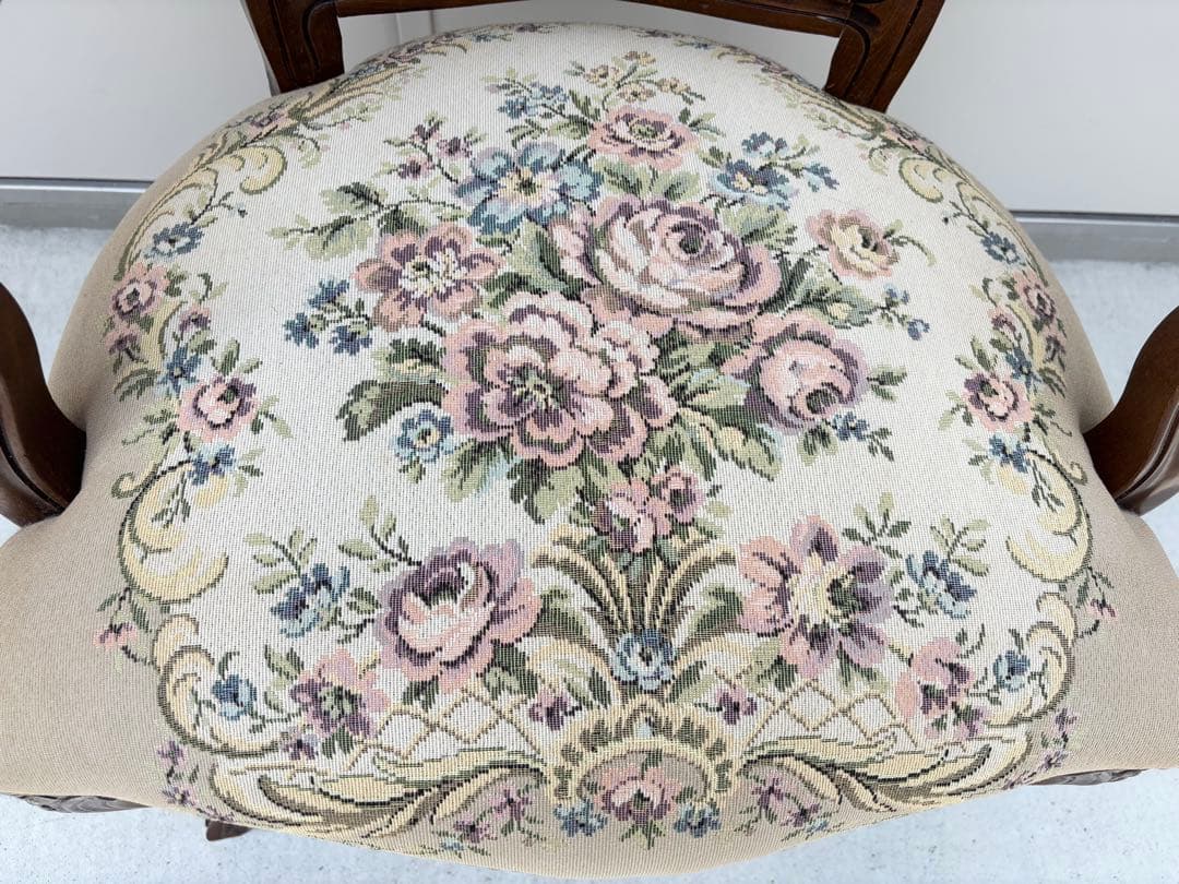 アンティーク調 クラシック アームチェア②