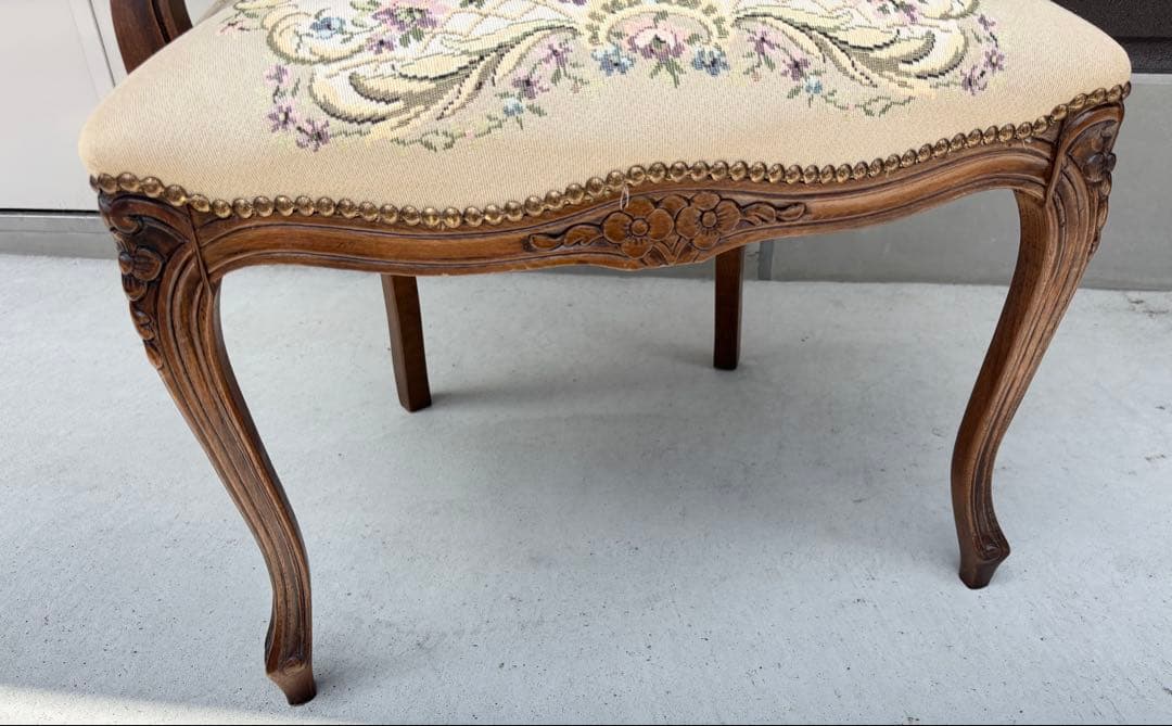 アンティーク調 クラシック アームチェア②