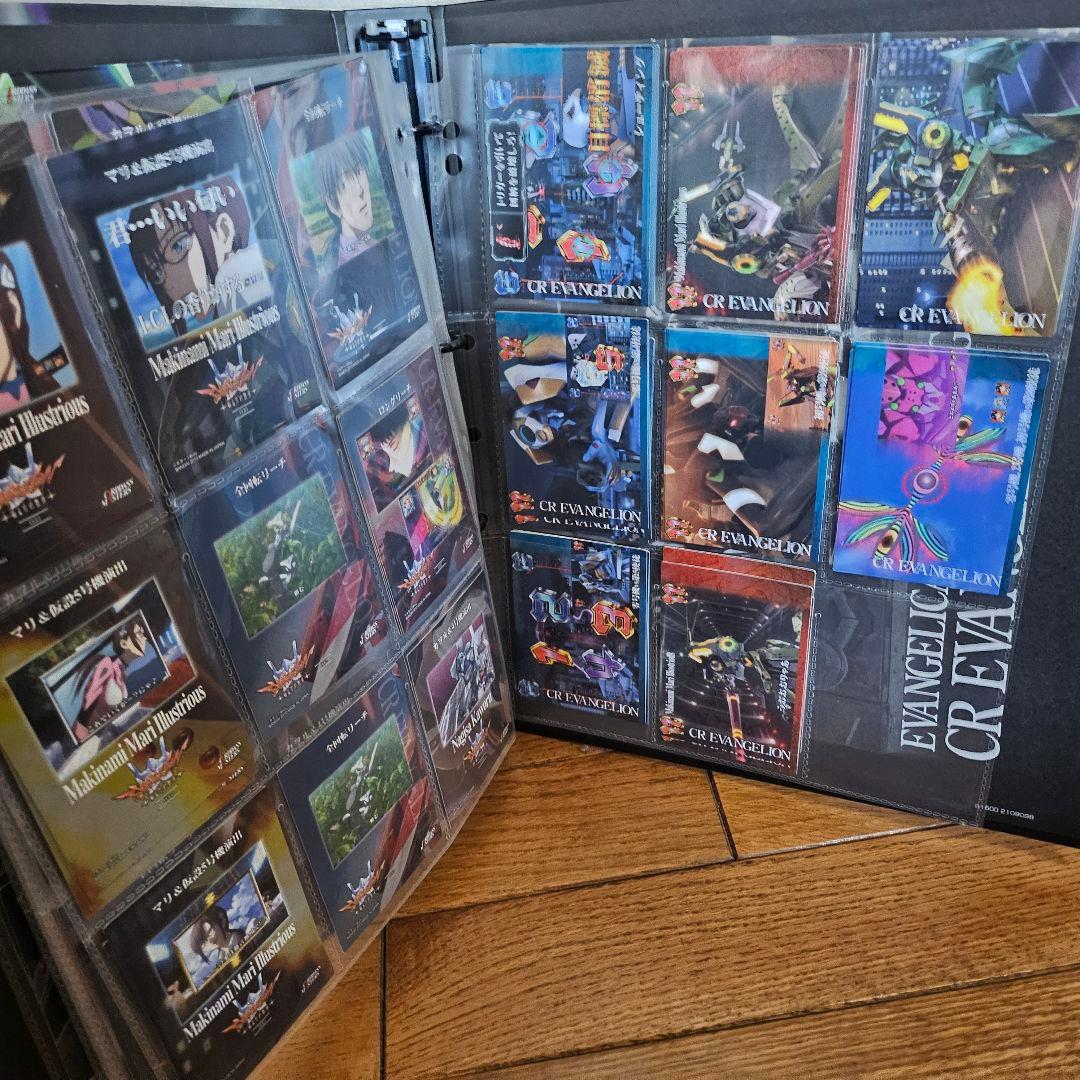 カードダスマスターズ　CRヱヴァンゲリヲンオフィシャルバインダー　　カード付き
