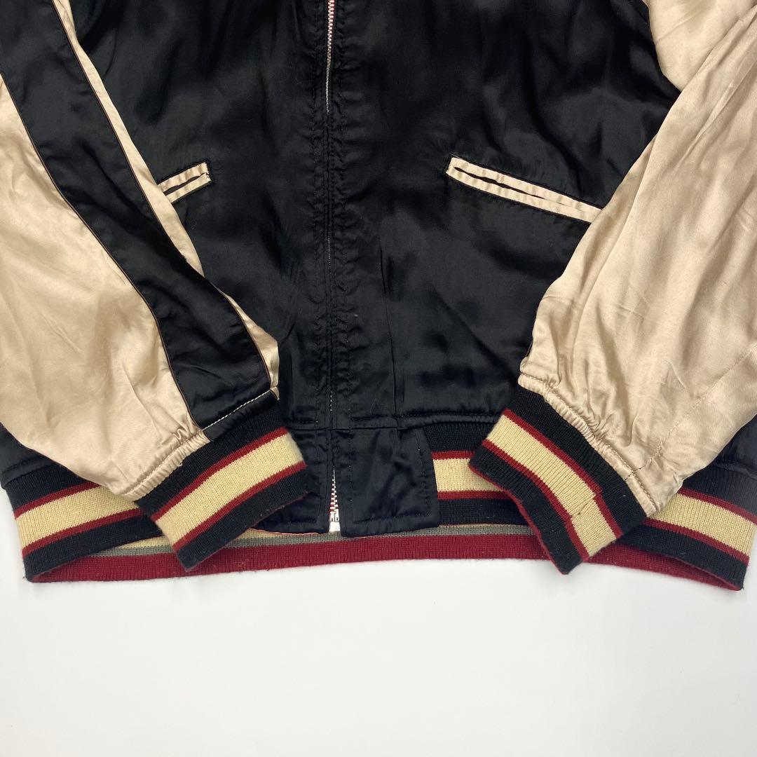 【レア】ヒューストン アラスカ スカジャン サテン L スーベニアジャケット