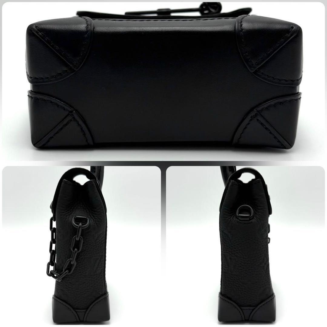 ルイヴィトン モノグラム パターン ナノ スチーマー 肩掛け 斜め掛け IC内臓