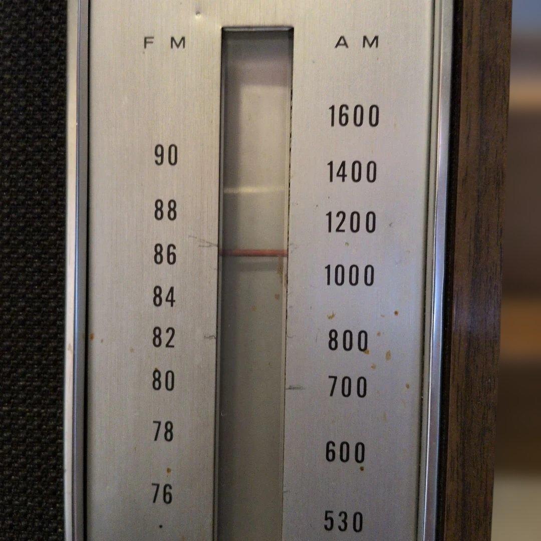 FMの聴ける真空管ラジオ ナショナルパナソニックRE-760 ジャンク