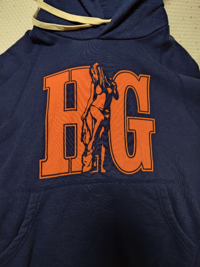 ヒステリックグラマー HGロゴ ネイビー