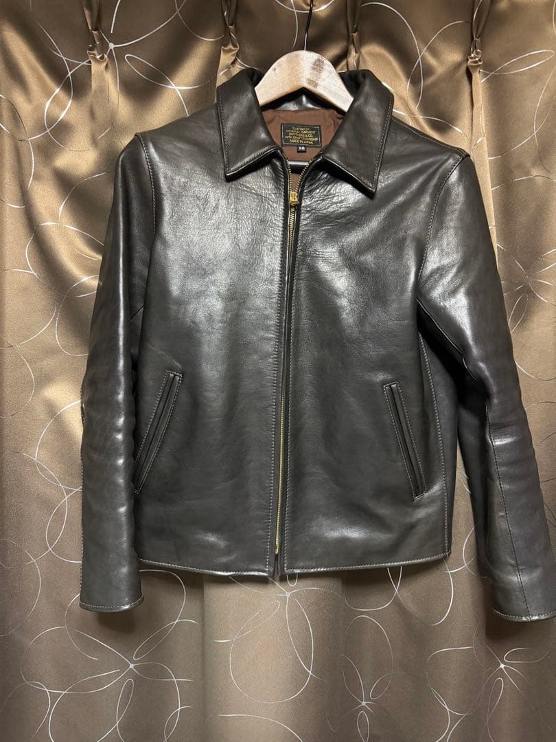 O.G.BROS 【OG-1】シングルライダースジャケット 38