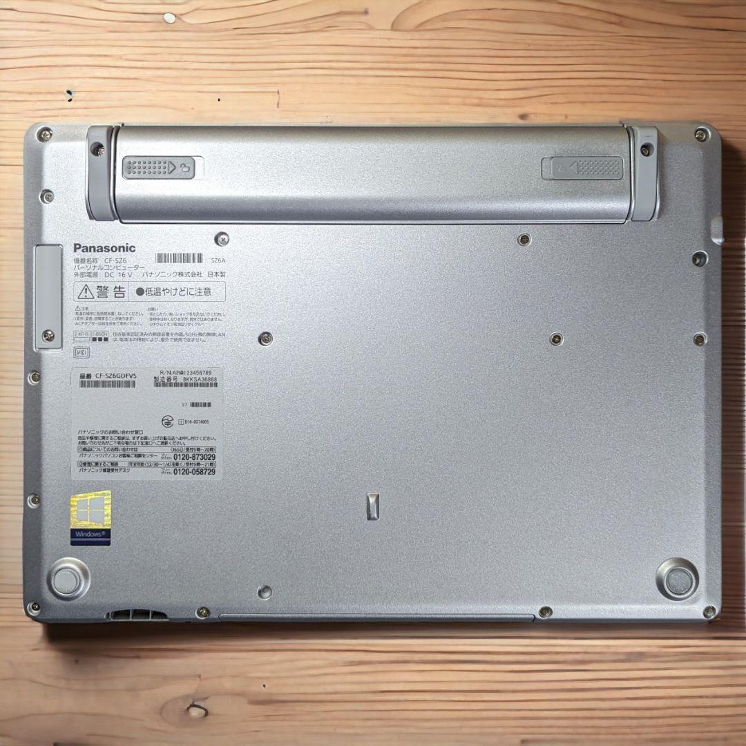 Windowsノート本体 Panasonic Let's note SZ6