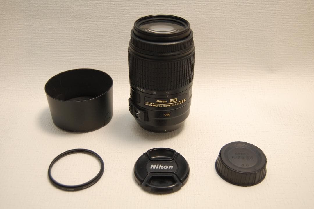 Nikon AF-S DX 55-300mm VRレンズ