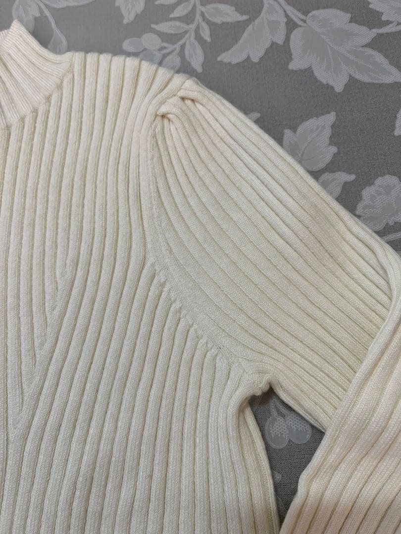 エムズグレイシー未使用定番リボンニット40