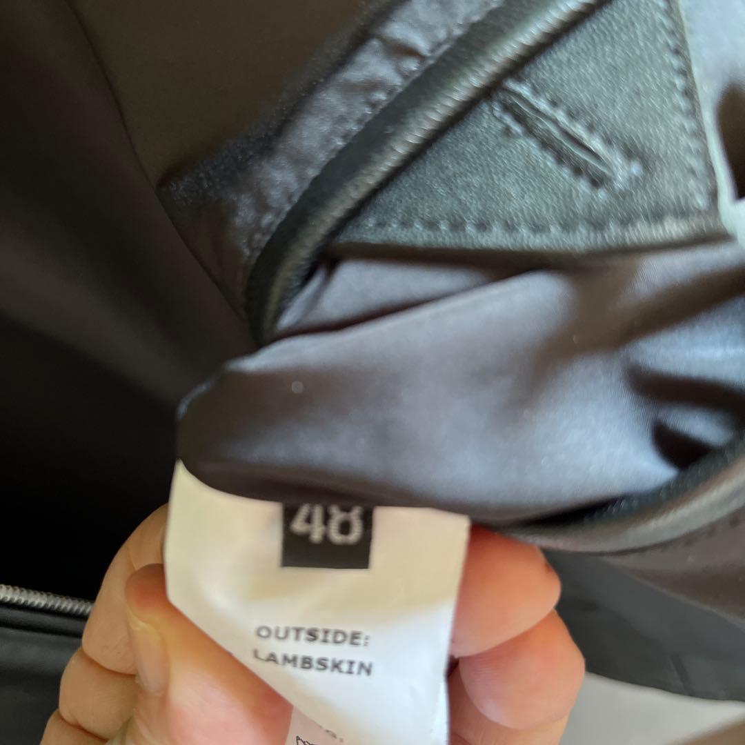 EMMETTI H千場義雅プロデュースレザーシングルライダース