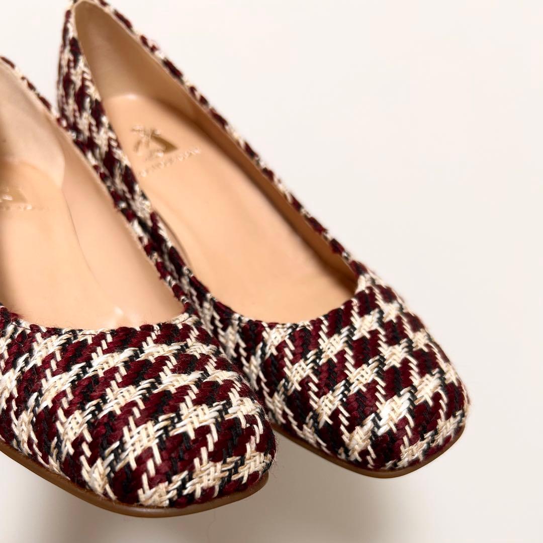 【新品】BOUTIQUE OSAKI スクエアトゥ パンプス