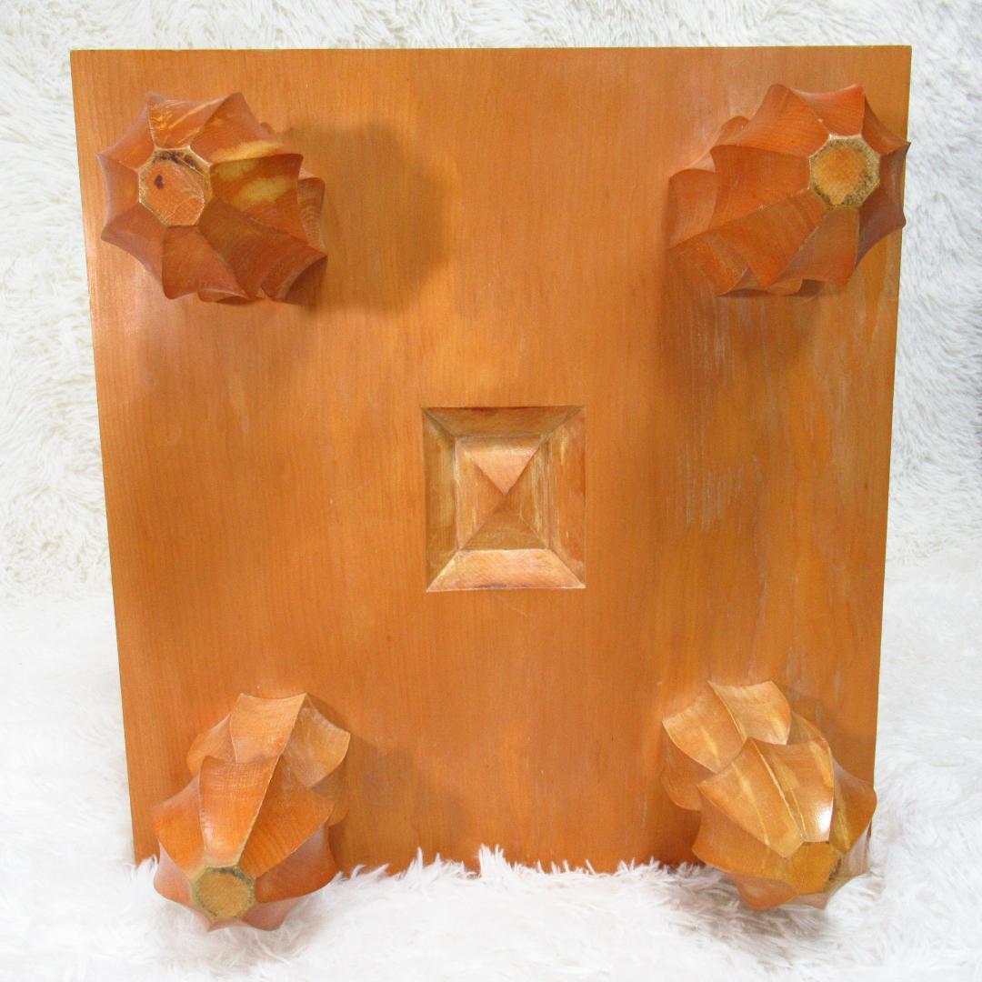 高級囲碁盤 本榧 天地柾目 ヘソ・脚付き 「厚み 約16.5cm」5.5寸