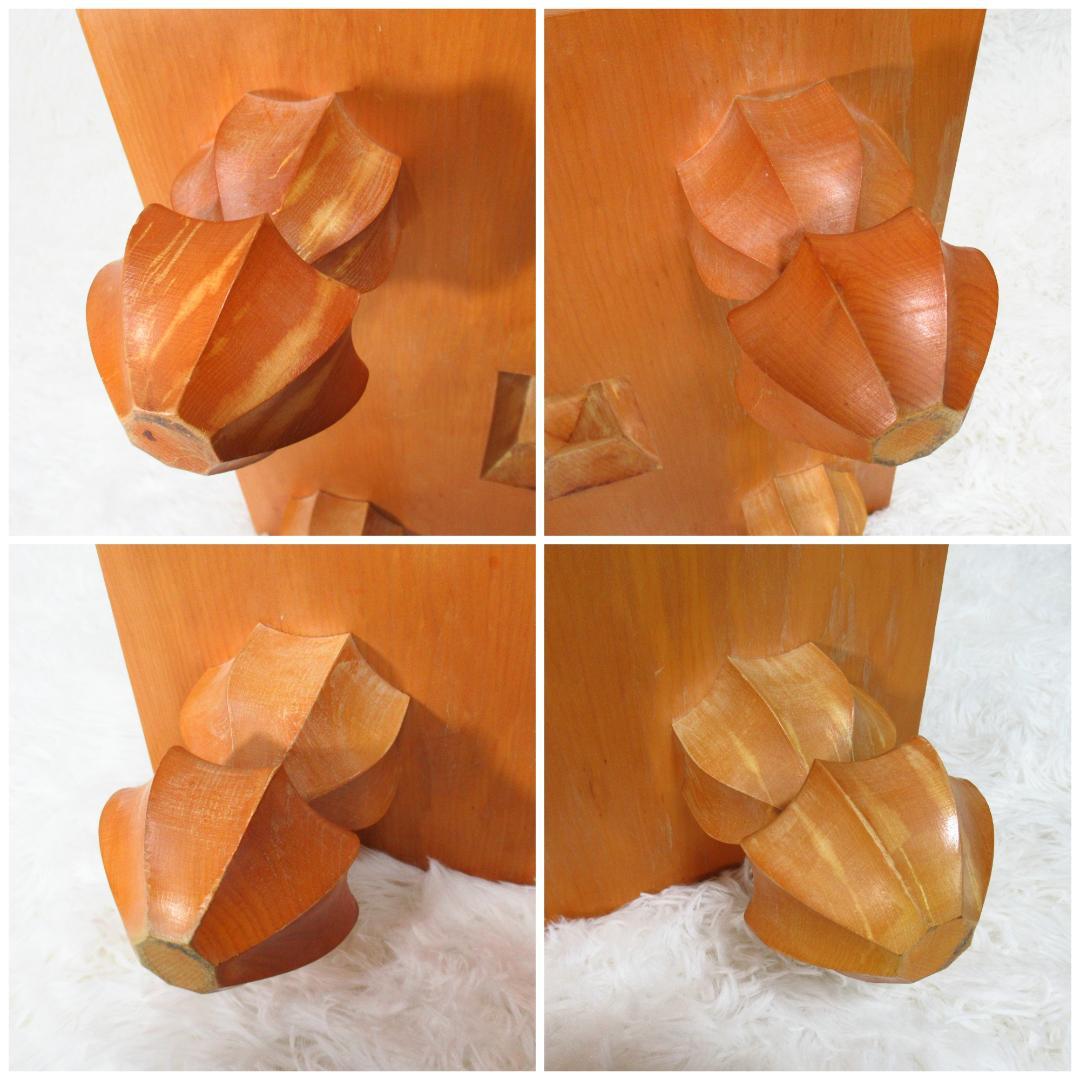 高級囲碁盤 本榧 天地柾目 ヘソ・脚付き 「厚み 約16.5cm」5.5寸