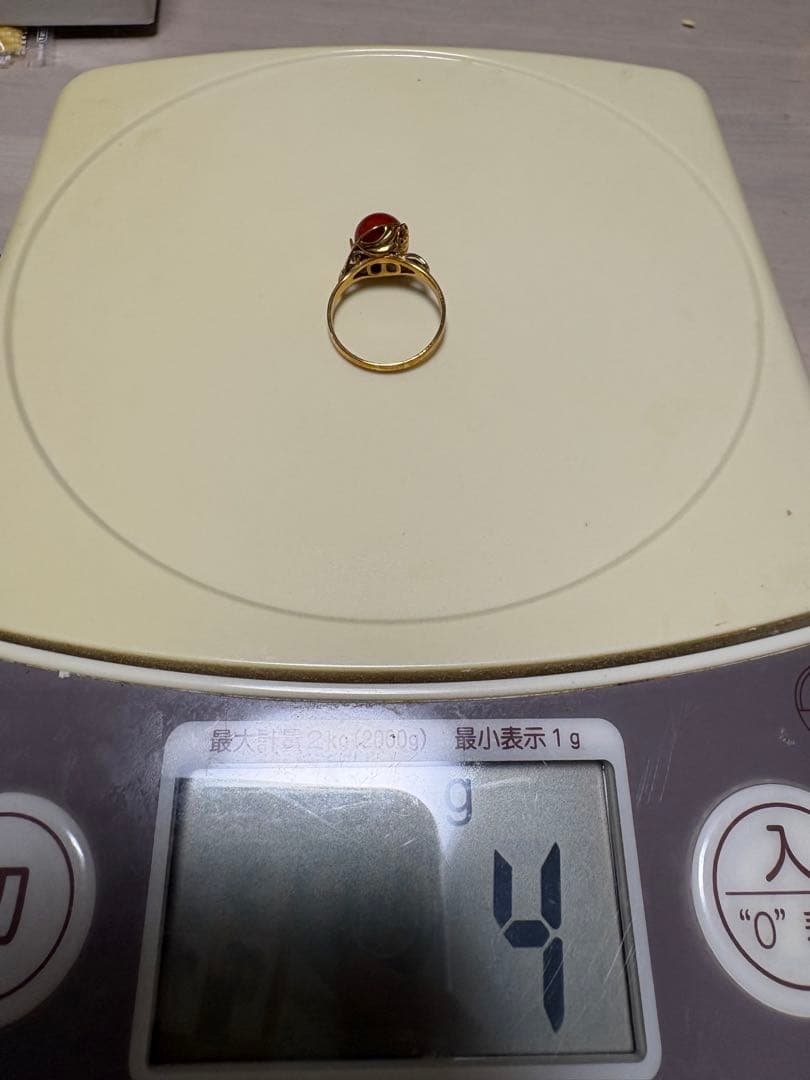 こ*)様 Joyau Collection 日本製純金サファイヤリング