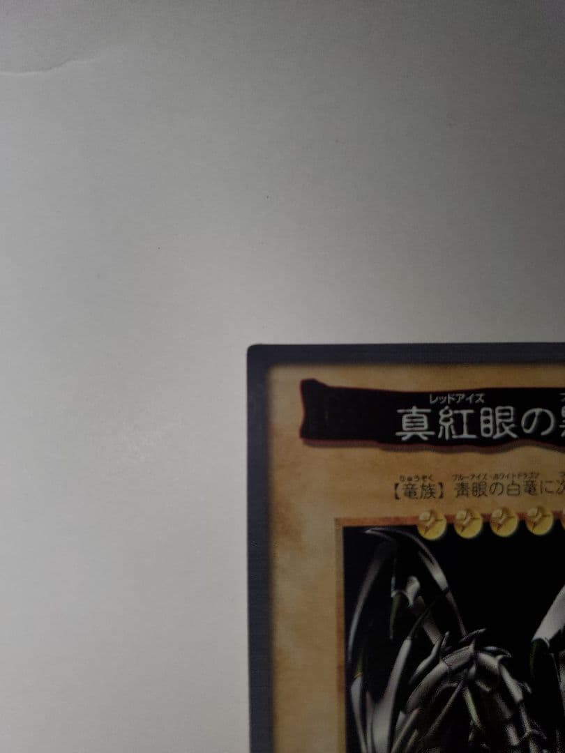 バンダイ版　遊戯王　レッドアイズブラックドラゴン