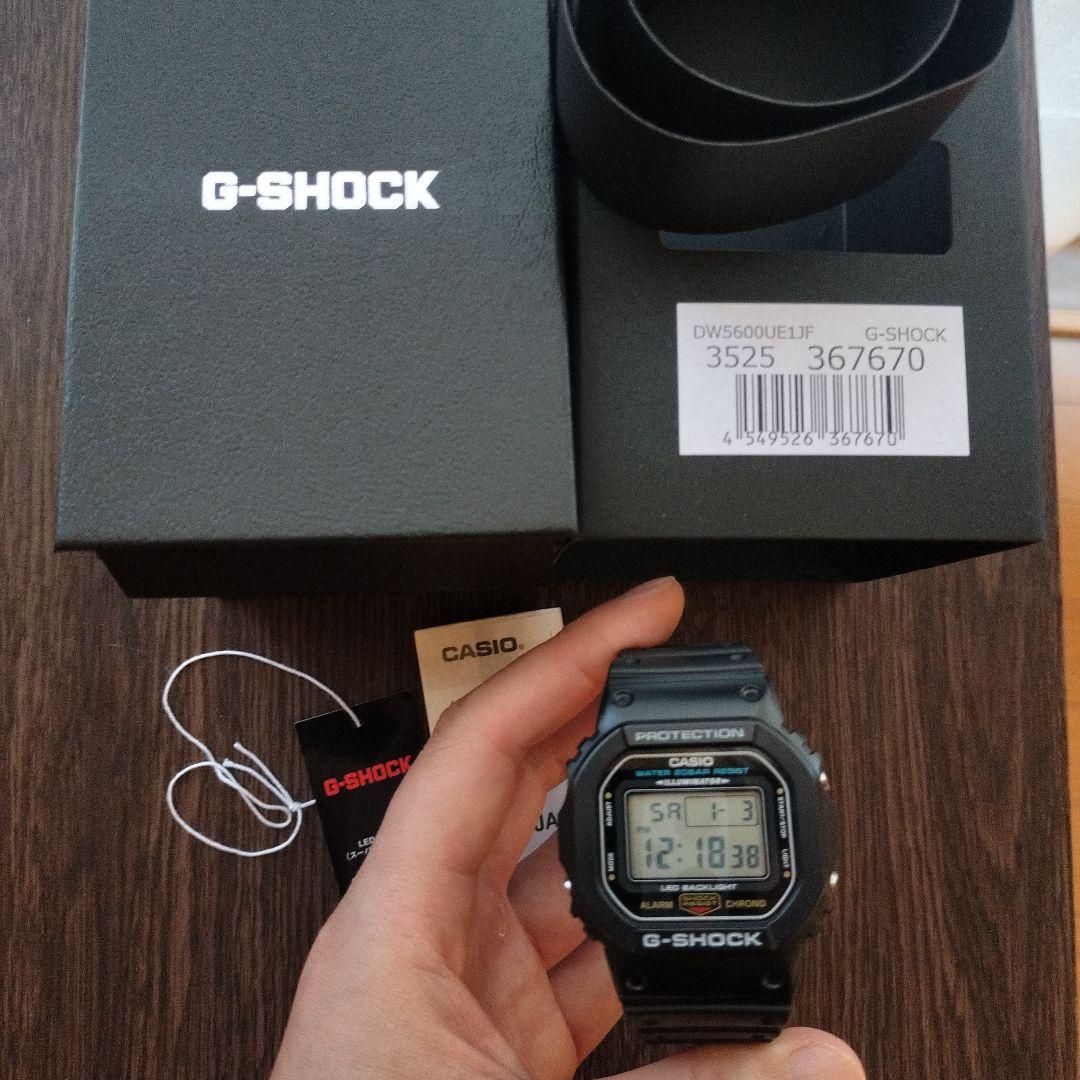 G-SHOCK DW5600UE-1JF（タグなど一式付属）ブラック
