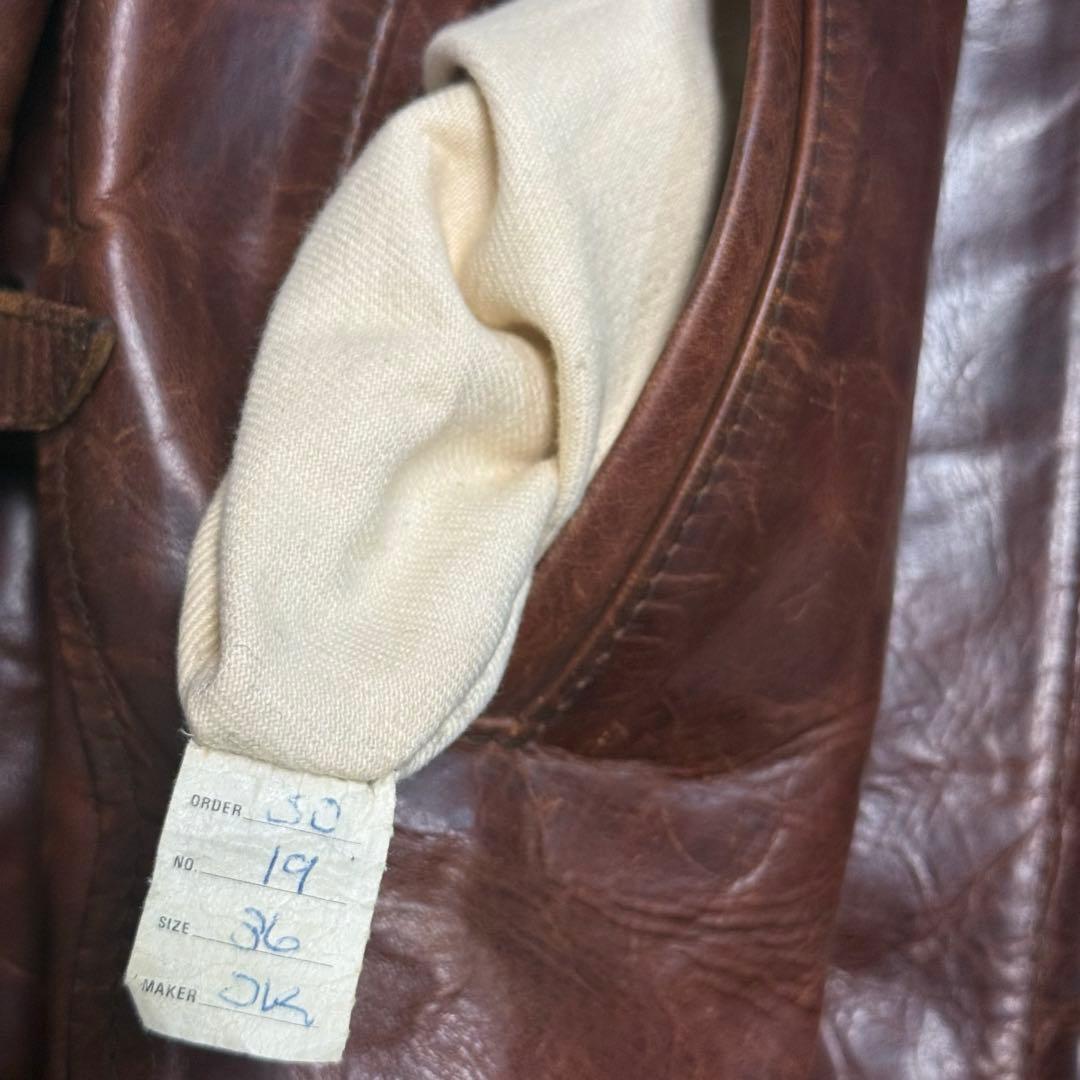 5th飛行機タグ エアロレザーハイウェイマン 馬革 ホースハイド