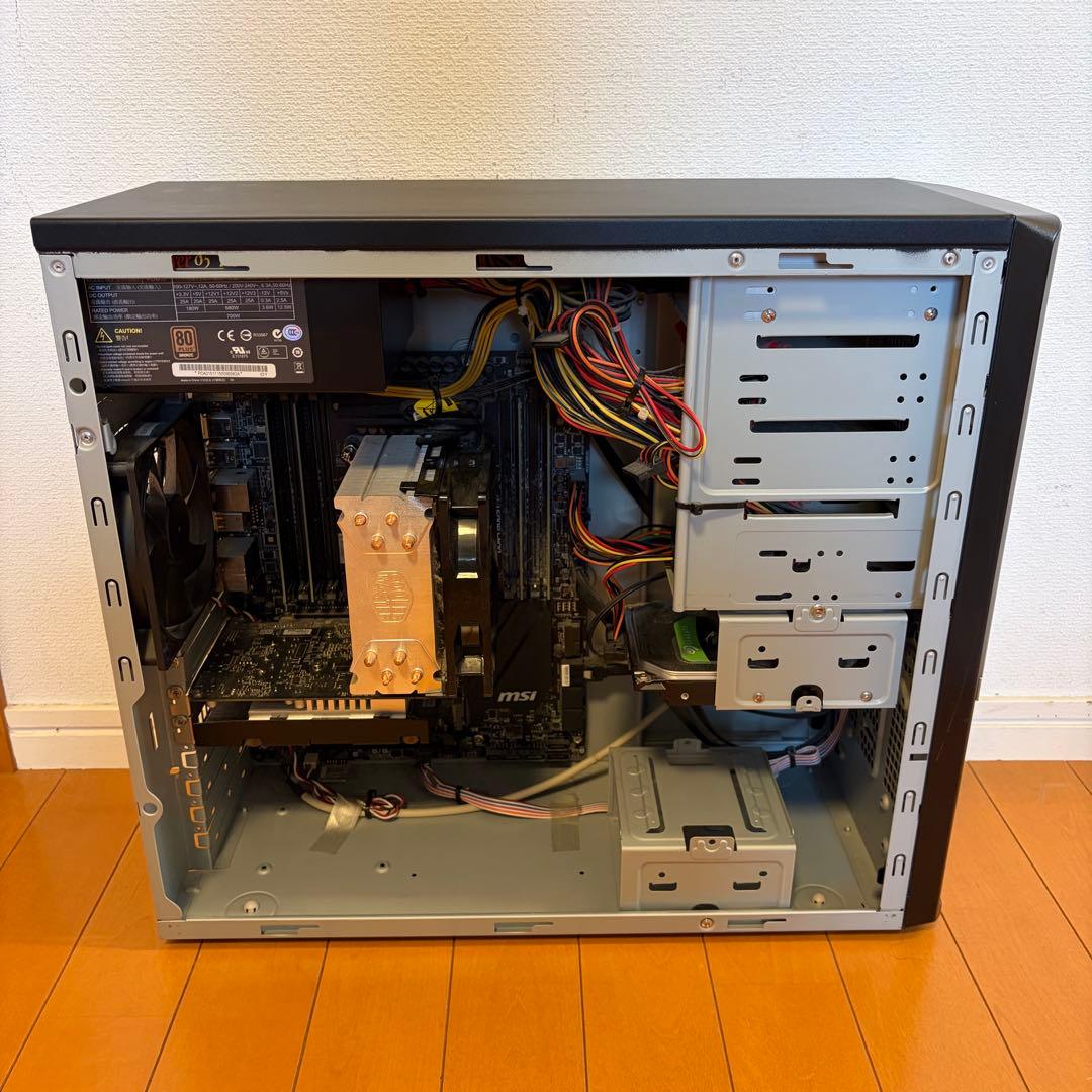 p*a様 Core i7-6800K HDD1TB メモリ32GB GTX105