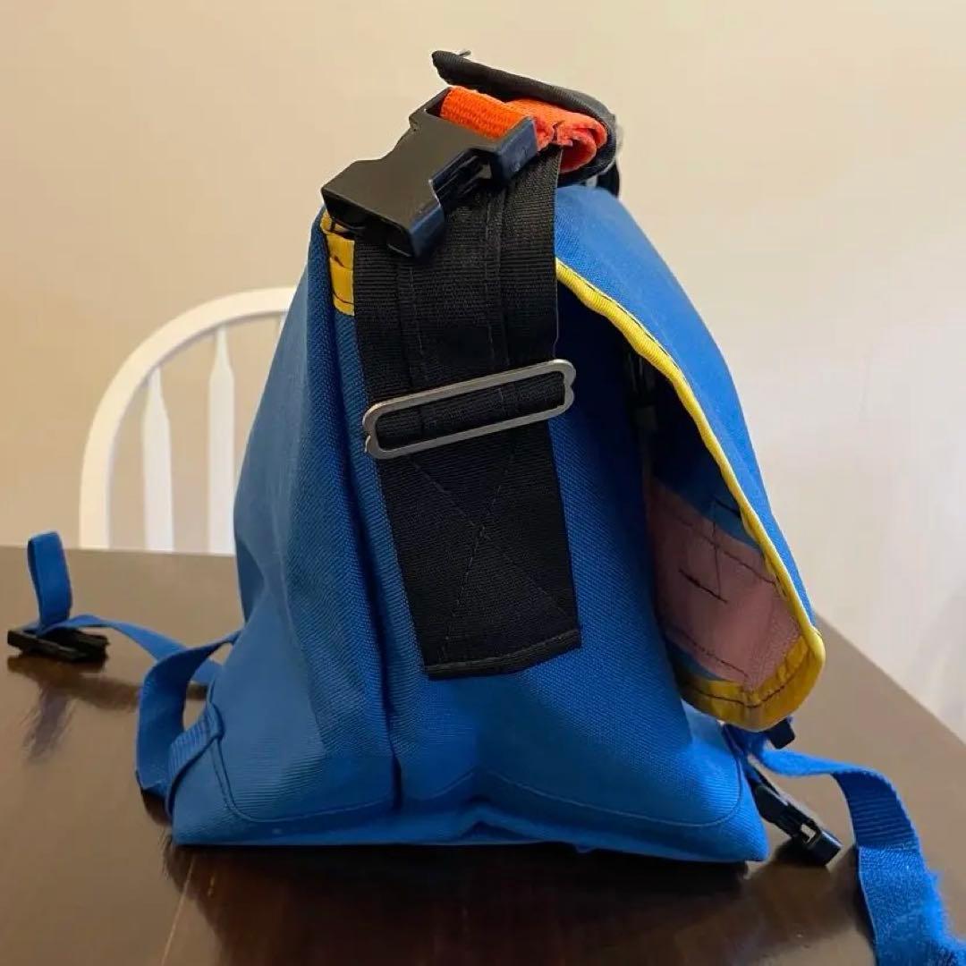 USA製 MER BROOKLYN NY メッセンジャーバッグ 青 ブルー