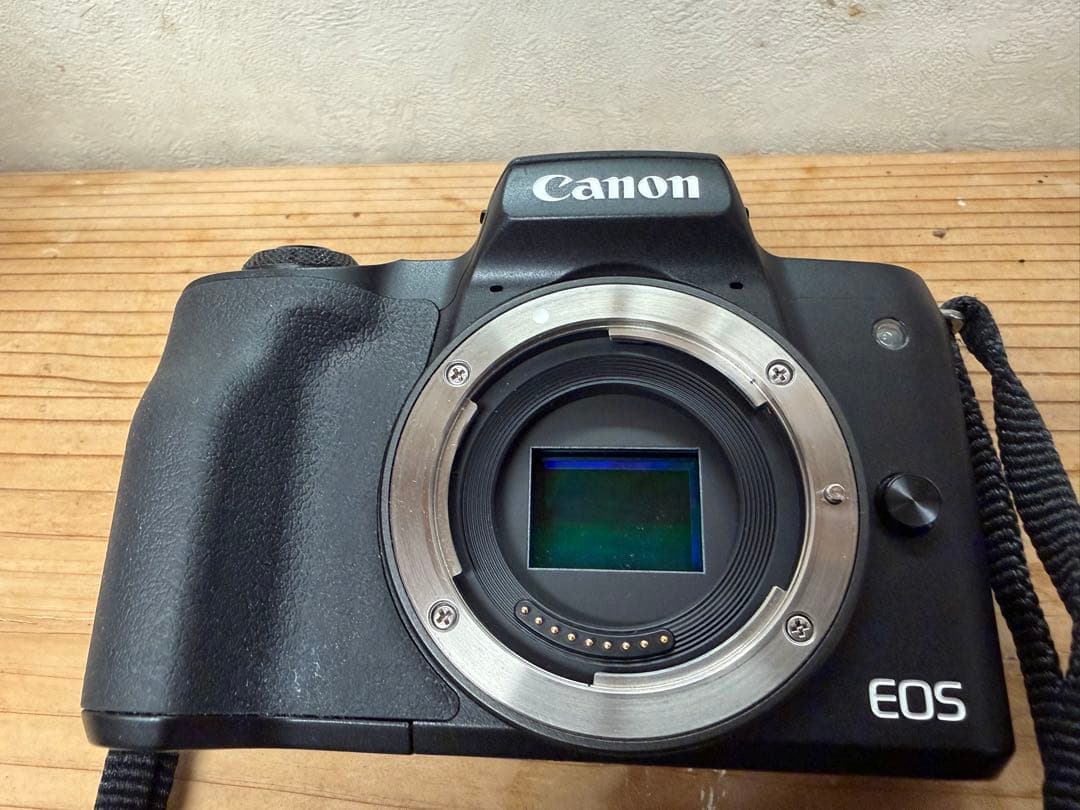Canon EOS Kiss M ダブルズームキット ミラーレス