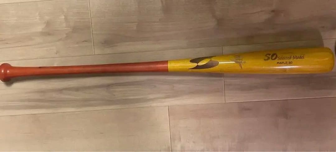 BFJ SO セミカスタム　硬式木製バット　84cm 850g くり抜きなし