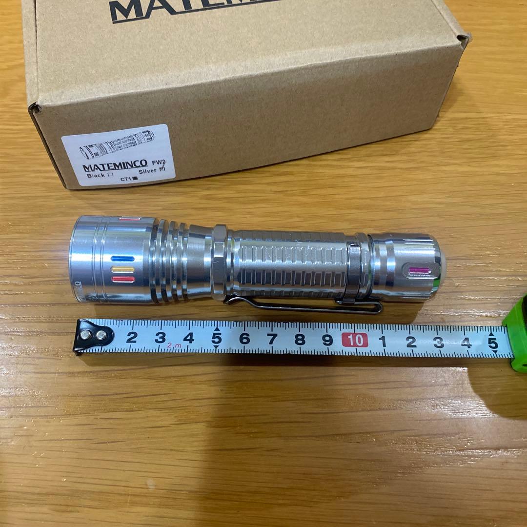 MATEMINCO FW2 懐中電灯 LEP 照射距離1303m 310ルーメン