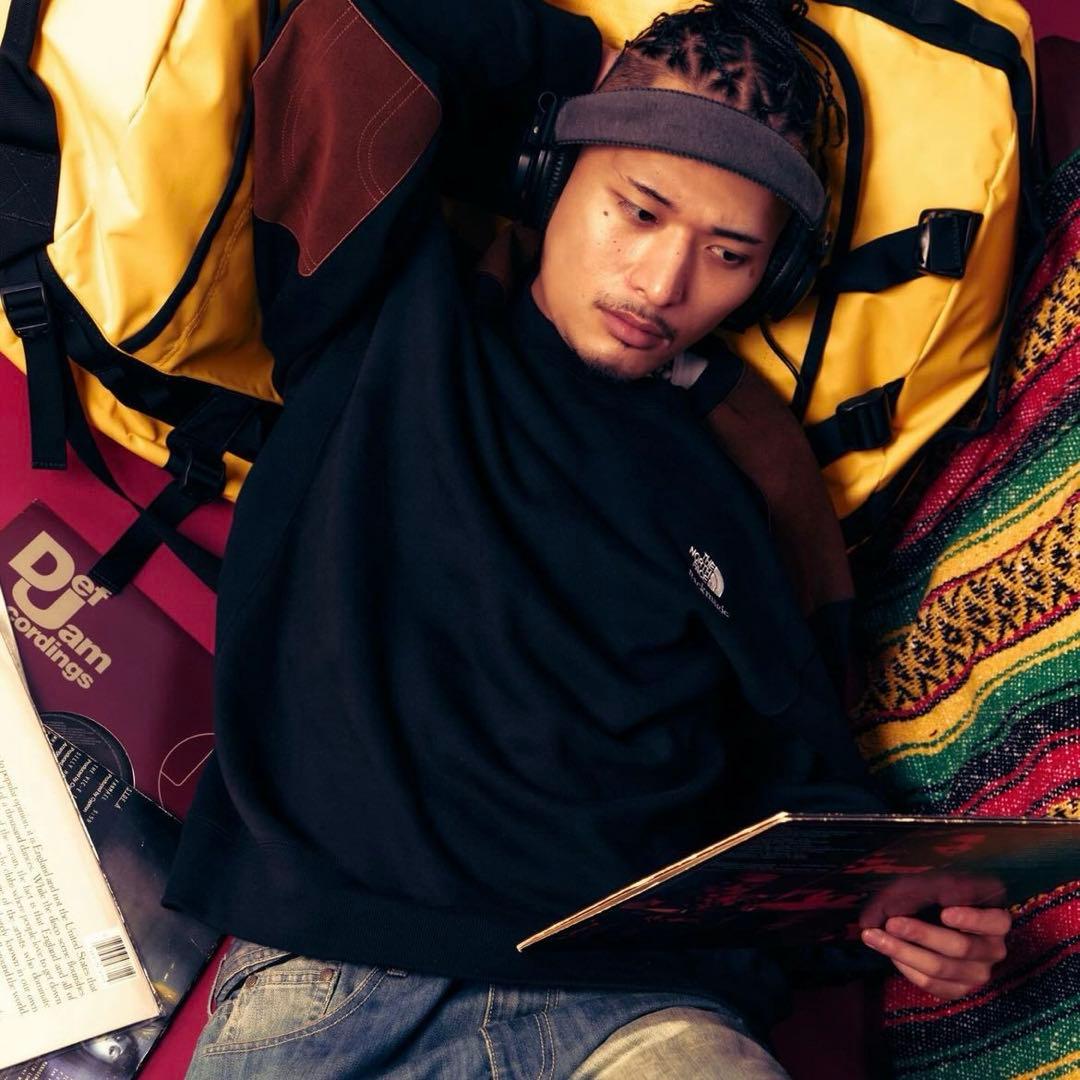 ノースフェイス Backmagic限定 Sweat Crew【XL】ブラック 黒