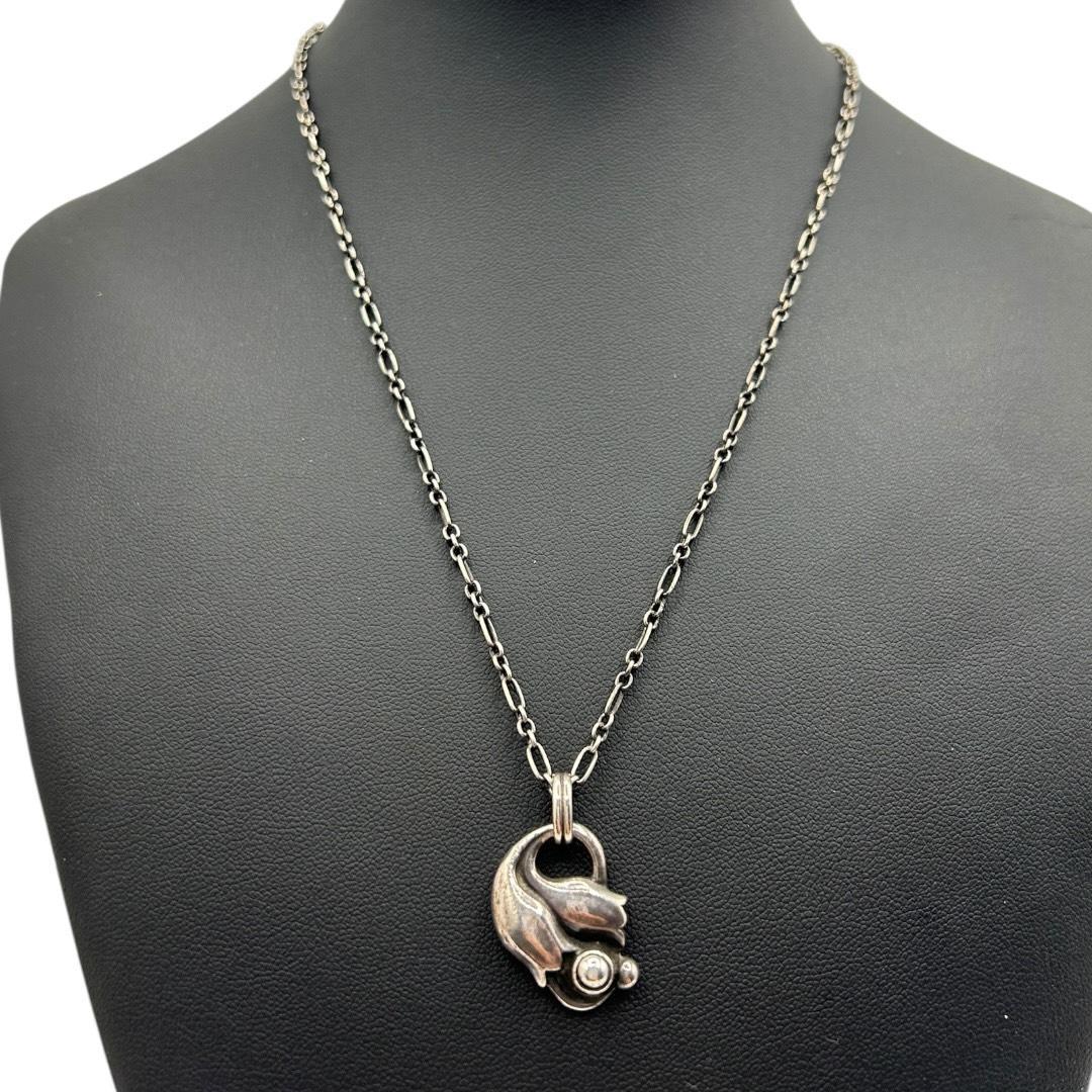   ジョージ ジェンセン 1999 ネックレス シルバー