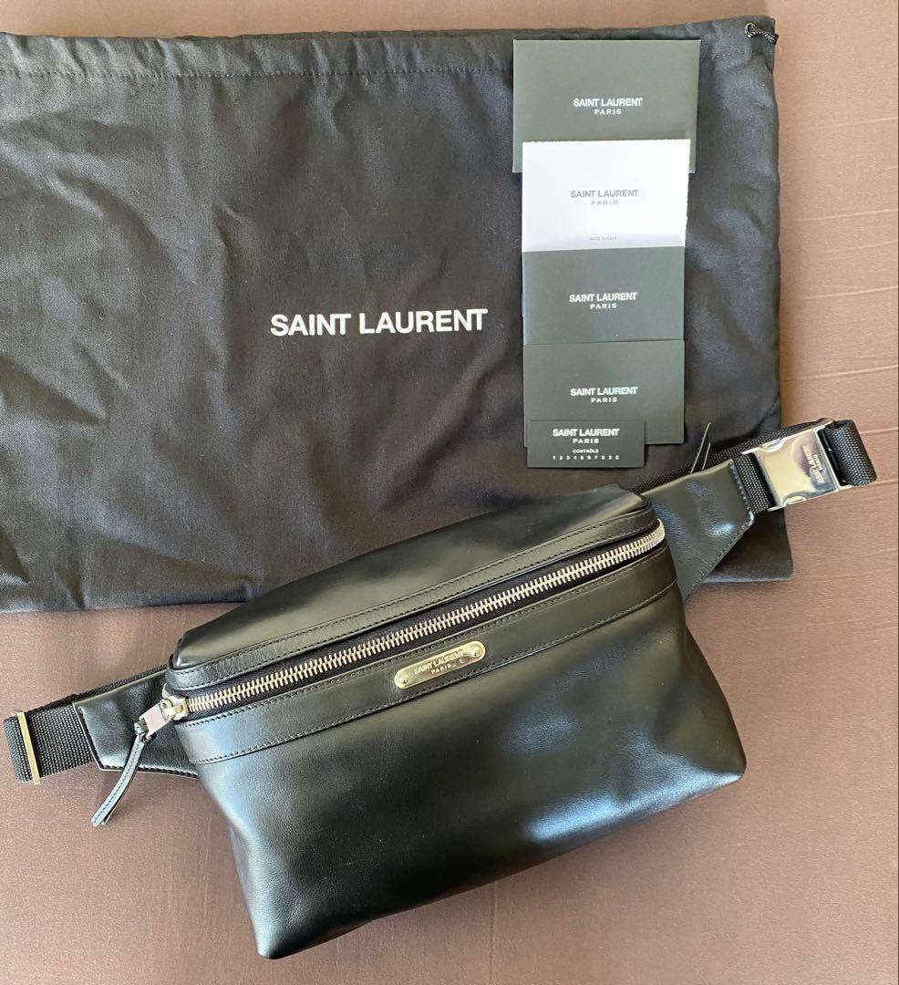 【極美品】Saint Laurent サンローラン ボディバッグ ウエストバッグ
