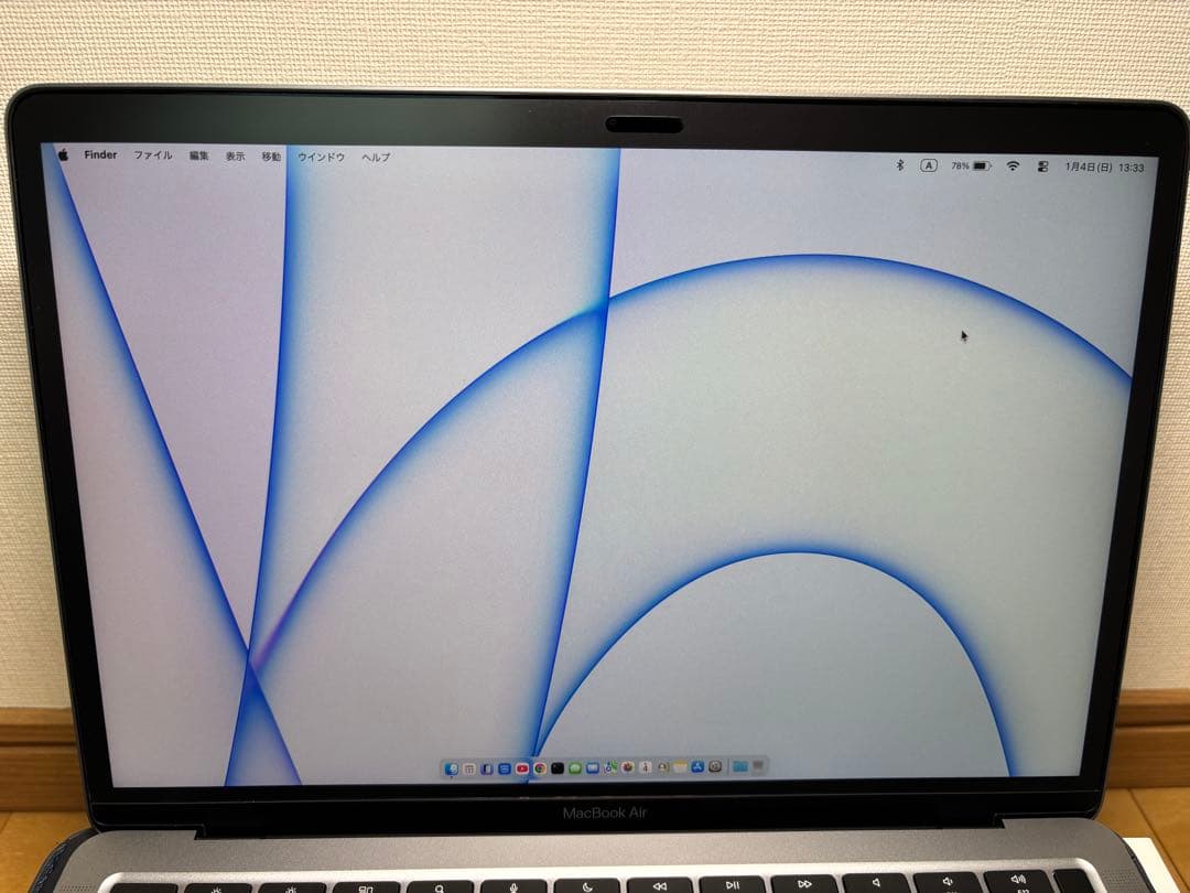 【らてる】MacBook Air M1 16GB 512GB